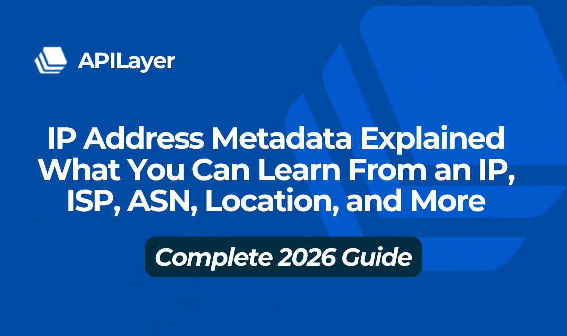 IP address metadata